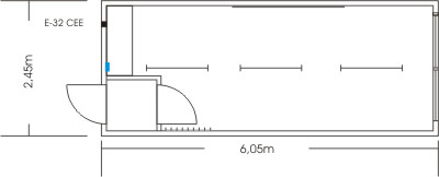 B&uuml;rocontainer Typ BCK