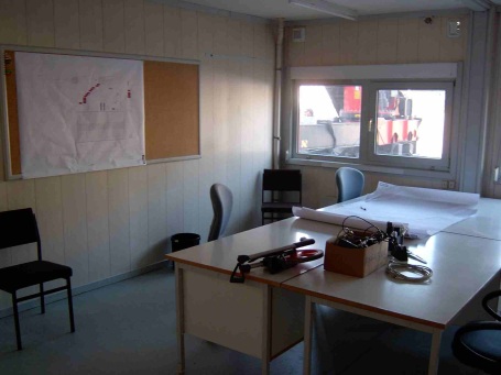 B&uuml;rodoppelcontainer Typ DC, Bild 2, Raumgestaltung