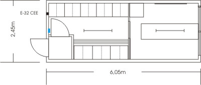 Mannschaftscontainer Typ MC 8
